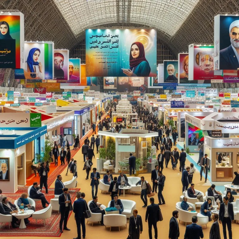 The importance of building a booth at the Tehran Exhibition 1 اهمیت غرفه سازی نمایشگاه تهران