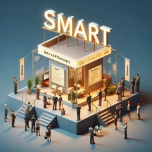 تضمین موفقیت در نمایشگاه با سیستم SMART راهنمای جامع غرفه سازی حرفه ای (1)