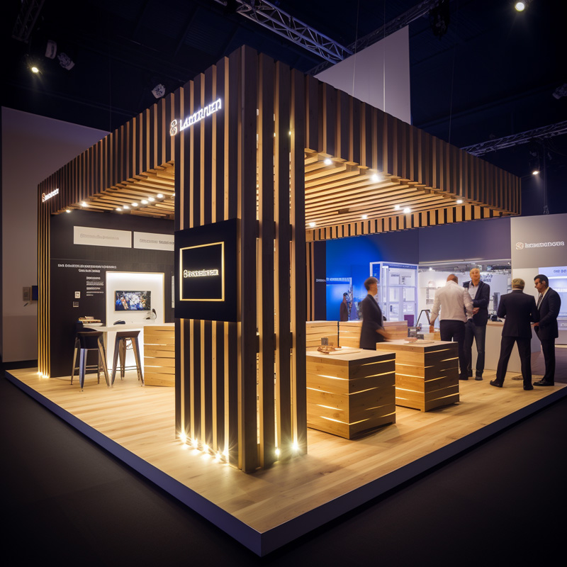 Exhibition booth construction