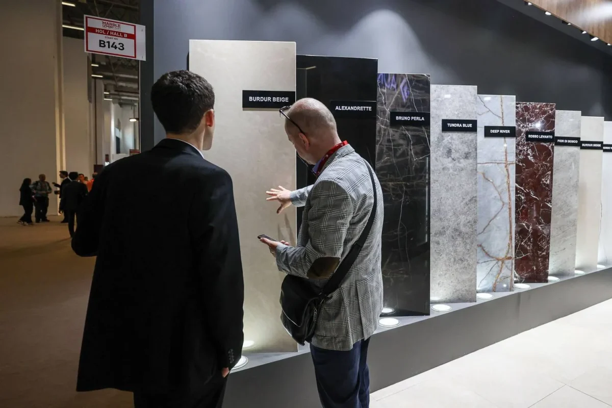 The CEO of Iran International Exhibitions visited the National Pavilion at the Izmir Stone Exhibition 2025; a step towards strengthening economic diplomacy 3 Photo Gallery of Izmir Stone Exhibition, Türkiye