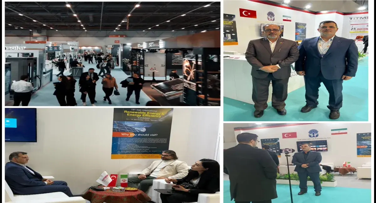 Iran's historic presence at Solarex Istanbul: Booth design strategies to consolidate its position in the global solar energy market 1 حضور تاریخی ایران در سولارکس استانبول Solarex