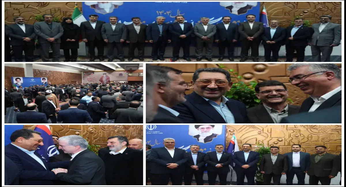 Nowruz meeting of the Minister of Industry with economic activists at Tehran's international exhibitions; an opportunity to strengthen cooperation and boost exhibition booth construction 1 نشست نوروزی وزیر صنعت با فعالان اقتصادی در نمایشگاه های بین المللی تهران Nowruz meeting of the Minister