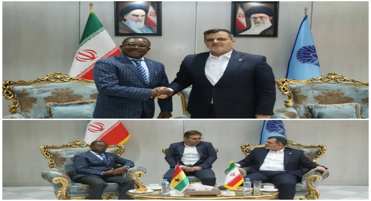 On the sidelines of the 32nd Agrofood Exhibition, the development of exhibition cooperation between Iran and Ghana took place. 1 توسعه همکاری های نمایشگاهی ایران و غنا در سی و دومین نمایشگاه اگروفود - Agrofood
