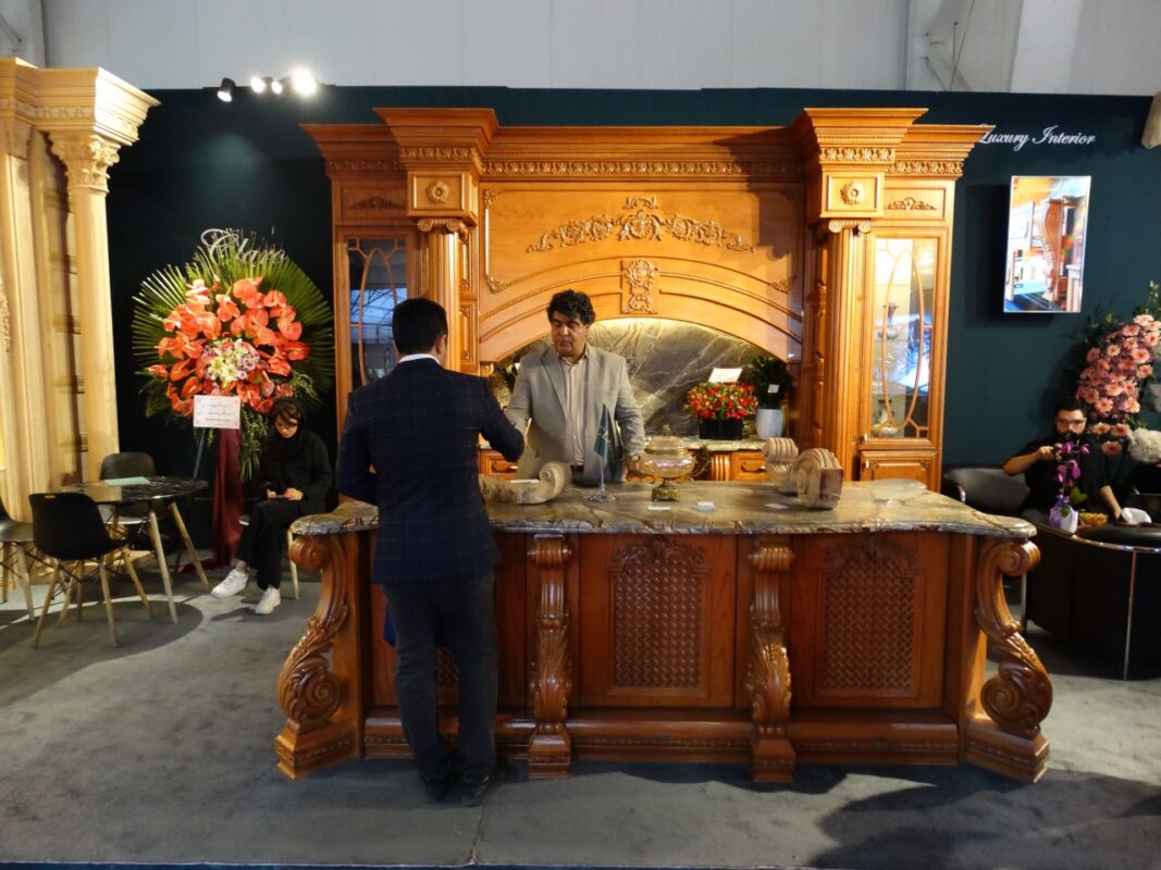 Photo report from the 7th International Exhibition of Iran's Export Capabilities - IranExpo 2025 15 Luxury self-made booth by Claro Interior Decoration Manufacturing Company