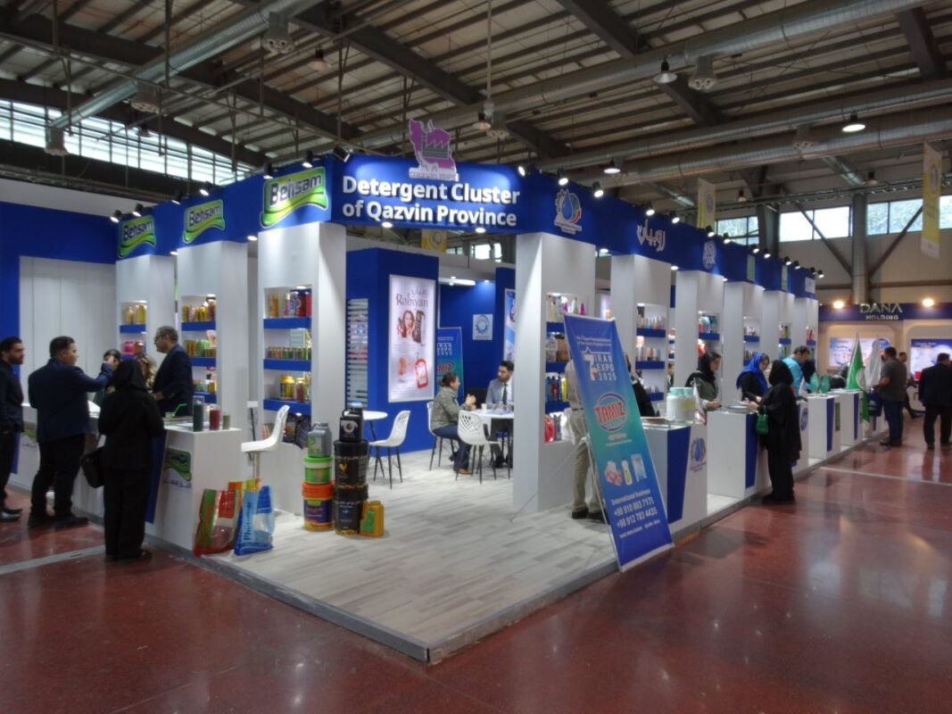 Photo report from the 7th International Exhibition of Iran's Export Capabilities - IranExpo 2025 34 Rubian Company's booth construction at Iran Expo 2025