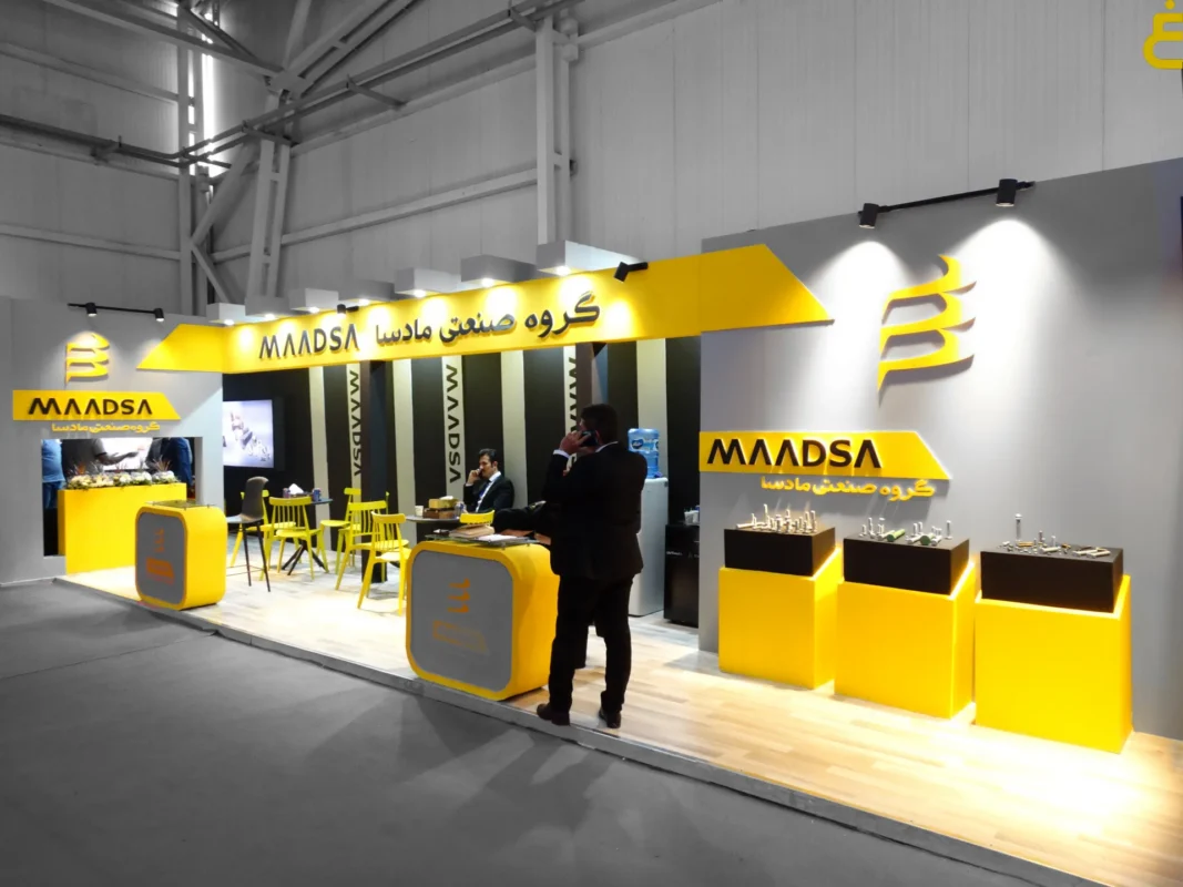 Booth-Building-Madsa Company Tehran International Auto Parts Exhibition