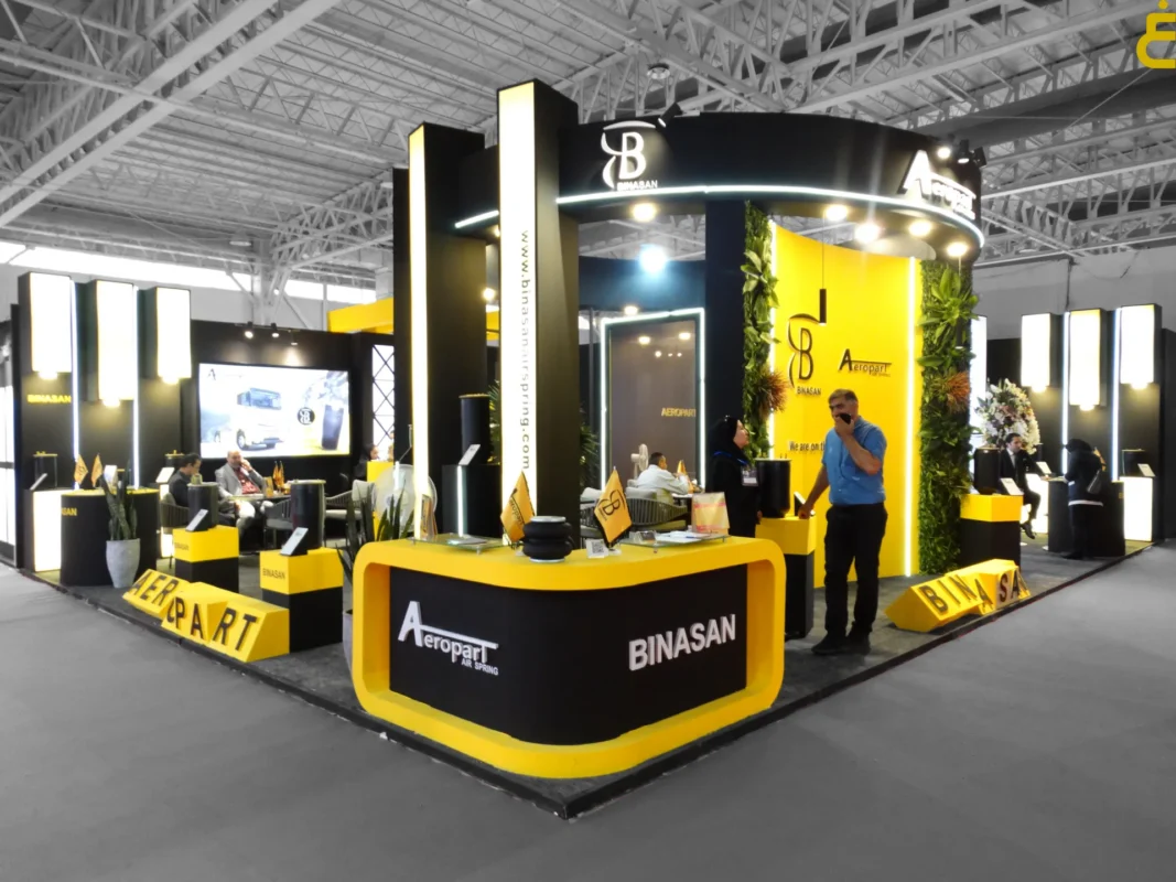 Booth-Partner-Binasan Tehran International Auto Parts Exhibition