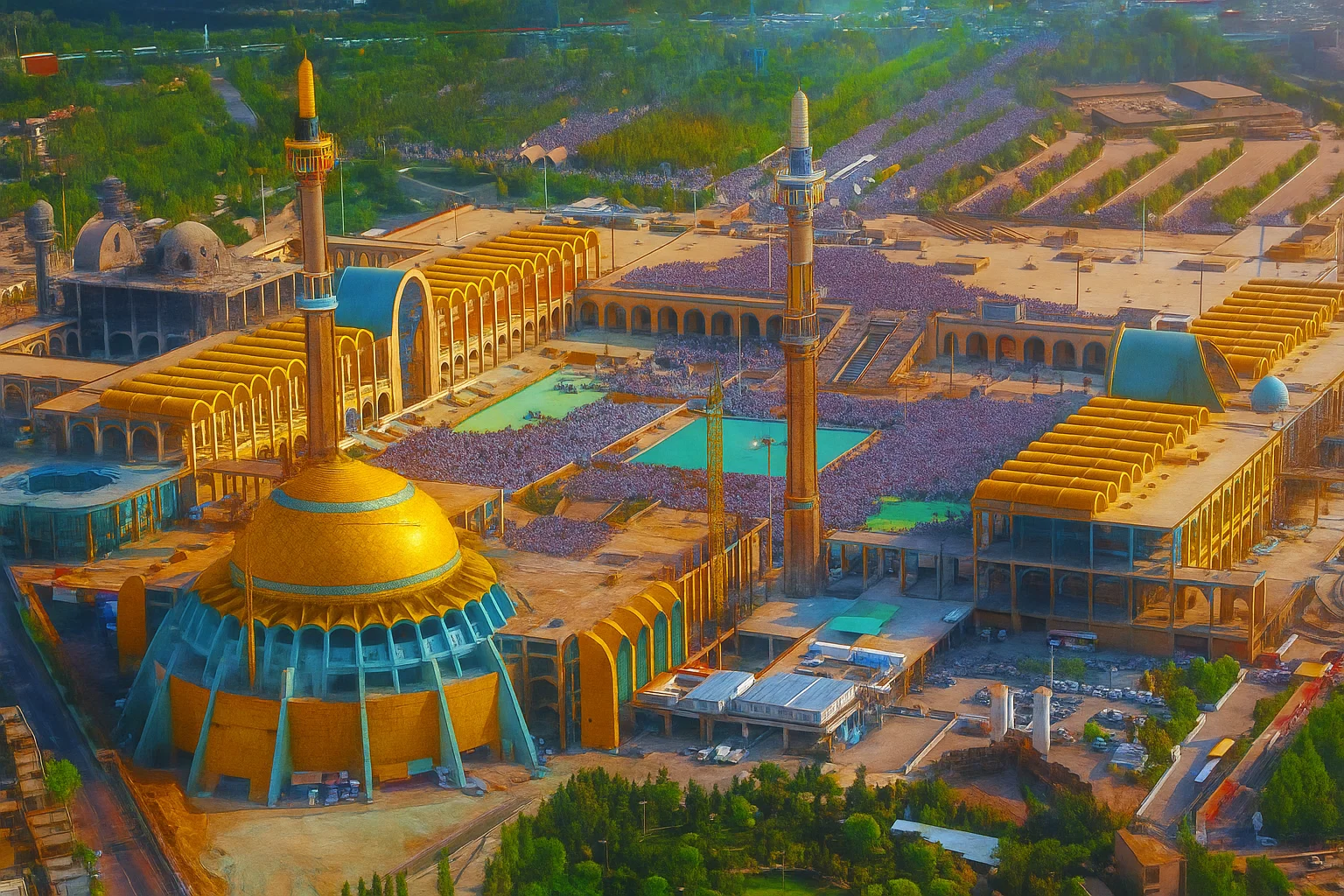 مصلای امام خمینی (ره): نگین نمایشگاه های ایران + راهنمای جامع غرفه سازی 1 مصلای تهران